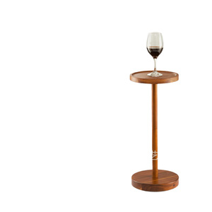 Lichen Wooden <b>Side</b> <b>Table</b> <b>Round</b> With Phone Holder <b>Small</b> Drink <b>Table</b> For Sofa Multifunctional Furniture - Product Image 5