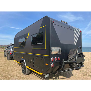 Remolque de Viaje Todoterreno 4x4, Nuevo Diseño, Remolque Familiar con Plataforma para Transporte de Juguetes, Remolque de Camping en Venta, Caravana de 19 Pies - Product Image 3