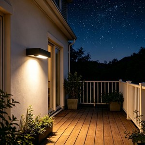No-Flicker <strong>Lamp</strong> Outdoor up and Down Waterproof Garden Villa Gate Wall Decoration Modern LED Light - Product Image 4