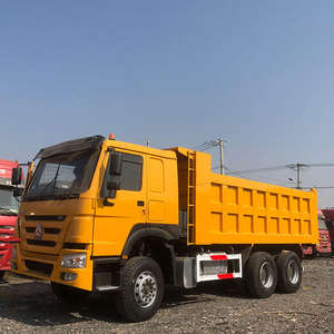 Camion benne d'occasion Howo 6X4 Euro 2 Diesel avec conduite à gauche, excellent prix - Product Image 4