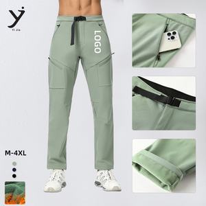 Wholesale Cheap <b>Joggers</b> <b>Men</b> Padded and Thickened <b>Work</b> Pants Outdoor Mountaineering Sports Casual <b>Joggers</b> - Product Image 2