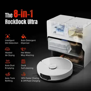 Global version Roborock S8 maxV ultra Robot vacuum cleaner 10000 Pa with Auto mop washing drying Dust emptying