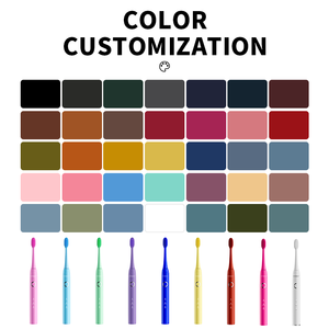 Sikat gigi elektrik isi ulang USB, getaran sonik 4 mode pembersihan baterai panjang tahan air untuk penggunaan sehari-hari - Product Image 4