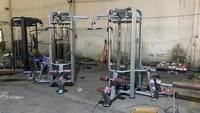 Appareil de musculation professionnel haut de gamme personnalisable à charges libres multifonction 8 stations