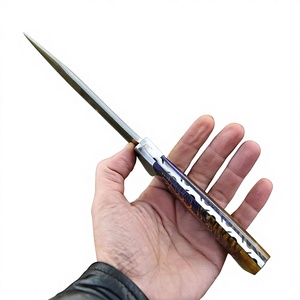 Couteaux Bowie de haute qualité, édition spéciale, acier inoxydable, couteau de chasse et de survie avec manche en bois, couteau Bowie à lame fixe OEM - Product Image 5