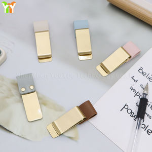 RTS dergisi planlayıcısı dizüstü Metal kalem klip oyma PU deri kalem döngü tutucu kol notebooklar için dergisi planlayıcısı - Product Image 5