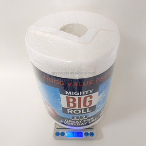 Tessuto stampato personalizzato Maxi rotolo di carta assorbente fabbrica cinese vendita intera PriceSuper rotolo di carta asciugamano - Product Image 6
