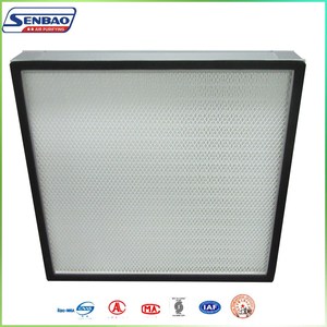 Chất lượng cao tùy chỉnh <span class=keywords><strong>Mini</strong></span> Xếp Li <span class=keywords><strong>HEPA</strong></span> H14 lọc hiệu quả 99.99% 0.3 micron xây dựng ngành công nghiệp sợi thủy tinh mới - Product Image 4