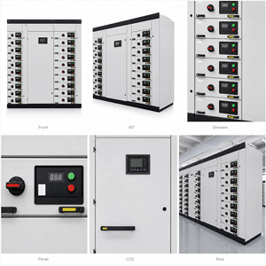 Fábrica China Produce Gabinetes de Control de Motor (MCC) y Equipos de Extracción de Baja Tensión (EMNS) Personalizados, 200A 100A IP54 - Product Image 2