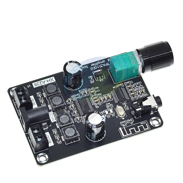 DC12-24V XH-A238 Universal Amplifier Board 5.0 TPA3110D2 Audio Amplifier Dual Channel 30W*2 HiFi Stereo Home Amplifier