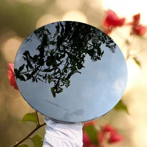 Rodajas <span class=keywords><strong>de</strong></span> Cristal <span class=keywords><strong>de</strong></span> Obsidiana Negra Pulida al por Mayor, <span class=keywords><strong>Piedra</strong></span> Curativa Natural para Decoración del Hogar - Product Image 1