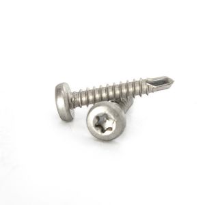 Vis autoforeuses à tête cylindrique en acier au carbone, classe métrique 8, empreinte Phillips, pour fixation métallique, haute résistance, usage industriel - Product Image 1