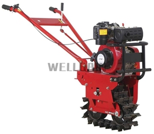 Soil Loosening Tiller <b>Machine</b> Agricultural Equipment Gasoline Model Rotary Land Cultivator <b>Walking</b> Tractor Power Tiller - Product Image 5