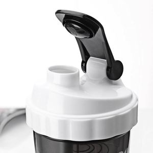 Custom Logo 500ml 3 Compartments Plastic Water <b>Bottle</b> Shakers <b>Protein</b> Shaker Cup <b>Bottle</b> With Storage for <b>Protein</b> Shakes - Product Image 2