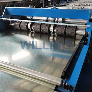 Sàn thép cuộn hình thành các thành phần cốt lõi của máy bao gồm động cơ và hộp số tường gạch hình thành công cụ - Product Image 1