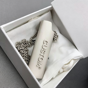 Étui en alliage métallique en gros avec longue chaîne pour briquets <span class=keywords><strong>J3</strong></span>, étui porte-briquet avec collier personnalisé - Product Image 2