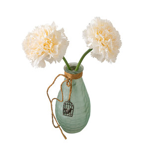CallaFloral - Ramo Individual de Clavel Artificial en Azul Claro y Morado para Decoración de Bodas y Hogar - Product Image 5