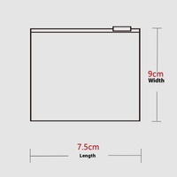Petit Sac de Rangement en Plastique Transparent pour Circuits Intégrés, Câbles de Données, Chargeurs, Câbles d'Écouteurs — Idéal pour l'Emballage et le Reconditionnement