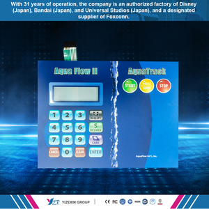2025 Manufacturer Custom PC Membrane <strong>Switch</strong> Keypad - Graphic Overlay <strong>Control</strong> <strong>Panel</strong> Stickers, Customizable - Product Image 5