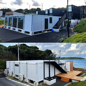 <span class=keywords><strong>บ้าน</strong></span>คอนเทนเนอร์สำเร็จรูป Sinoy ขนาด 40 ฟุต ดีไซน์ทันสมัย สำหรับสำนักงาน โรงแรม อพาร์ทเมนท์ ห้องครัว ห้องนั่งเล่น ห้องน้ำ มาตรฐาน JIS - Product Image 6