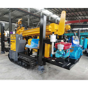 Perforatrice de puits d'<span class=keywords><strong>eau</strong></span> de moteur diesel 200 mètres foreuse artésienne artisanale hydraulique avec composants de noyau de pompe - Product Image 3
