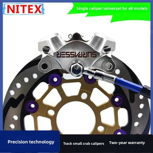 Pinza Freno CNC GARRI'S a 2 Pistoni per Moto, Montaggio Radiale / Assiale per Aggiornamento e Retrofit di Moto Stradali - Product Image 1