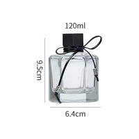 Flacon diffuseur hexagonal de luxe avec autocollants, bouteilles vides pour huiles essentielles et aromathérapie, vente en gros 50ml 100ml 120ml