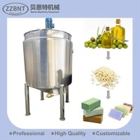Réacteur de saponification pour détergent ZZBNT, machine à lessive, cuve de mélange pour la fabrication de savon liquide et en barre
