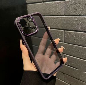 Custodia In Silicone morbido trasparente per armatura di lusso per <span class=keywords><strong>IPhone</strong></span> <span class=keywords><strong>11</strong></span> 12 13 14 15 16 Pro <span class=keywords><strong>Cover</strong></span> rigida antiurto Max Clear - Product Image 4