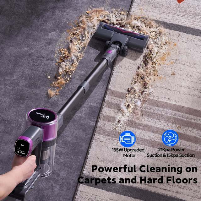 Wholesale Best-Selling 25Kpa High Suction 300W High Power Wireless Vacuum Cleaner Convenient Handheld for Home Use Dry Function