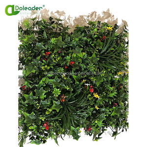 डोलेडर वर्टिकल गार्डन हैंगिंग कृत्रिम दीवार प्लेटें हरी घास दीवार पौधे बगीचे की सजावट के लिए दृश्य सहायता - Product Image 4