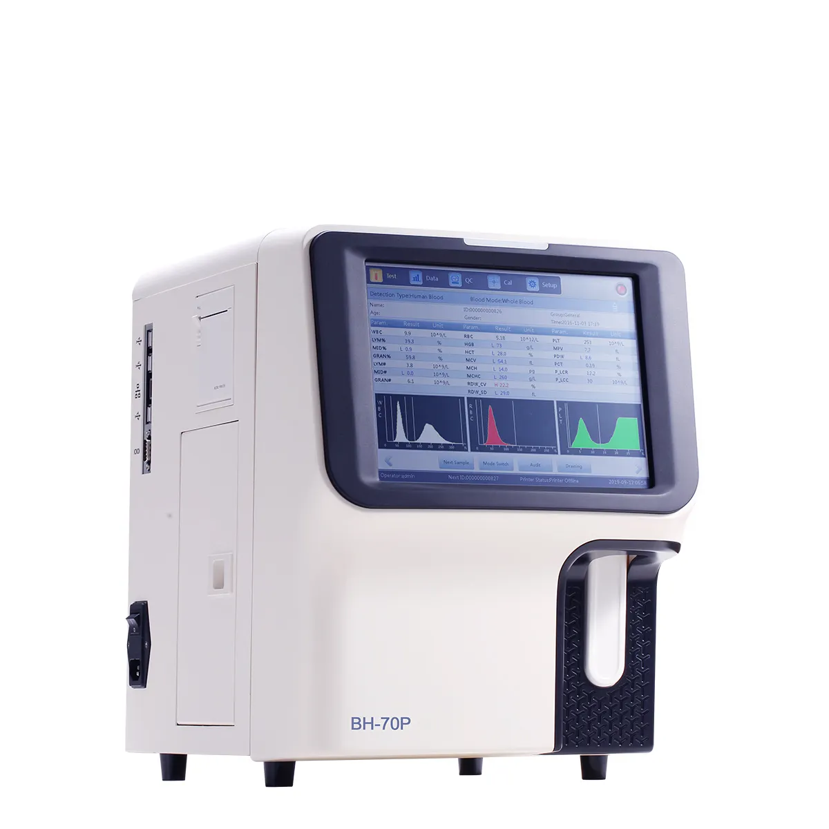 Urit huyết học Analyzer máu thử nghiệm máy 3 phần WBC CBC lâm sàng phân tích cụ Bh-70p cho Giá bán