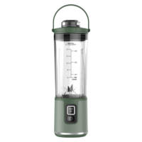 450ml Portable Blender 6 Lames Mini Juicer Single Speed Setting Button Controls Chauffage pour Usage Domestique UK US