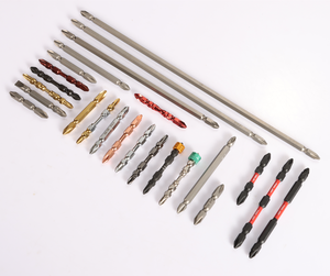 התאמה אישית של ביטים למקדחה דו-צדדיים באורך 300 מ\\\"מ ו-500 מ\\\"מ, פלדת <span class=keywords><strong>S2</strong></span>, קצוות מגנטיים, עמידים וקומפקטיים, ישירות מהמפעל, סיטונאי - Product Image 3