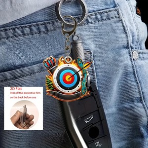 Llavero Retro de Acrílico con Diseño de Casete, Mini Reproductor de Sonido Vintage, Colgante Ligero para Bolsa, para Amantes de la Música - Product Image 3