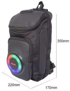Mochila Multifuncional con Iluminación LED RGB para Exteriores, con Altavoz BT y Banco de Energía Portátil de Larga Duración para Montañismo - Product Image 5