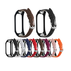 Ivanaze-Correa de cuero genuino para <span class=keywords><strong>Samsung</strong></span> Galaxy <span class=keywords><strong>Fit</strong></span>, <span class=keywords><strong>2</strong></span> SM-R220, con funda de repuesto - Product Image 1