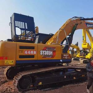 Excavatrice sur chenilles Sany SY305H d'occasion, équipement lourd, modèle 2024, moteur Isuzu, pompe hydraulique Sany, vente en Chine, exploitation minière, 1,65 m - Product Image 3