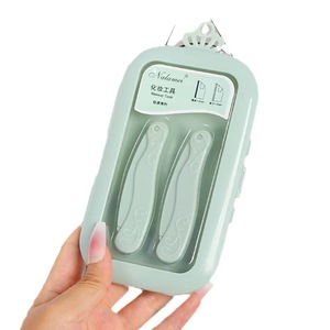 Double Flower Eyebrow <b>Razor</b> <b>Set</b> 2 Pack Plastic Slanted Tip For Eyebrow Trimming And Care - Product Image 4