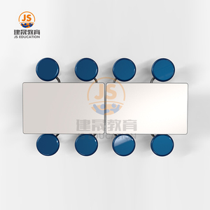 Gấp Đại Học <span class=keywords><strong>MDF</strong></span> Quán Cà Phê Di Động Căng Tin Học Sinh Trung Học Bàn Ăn - Product Image 3
