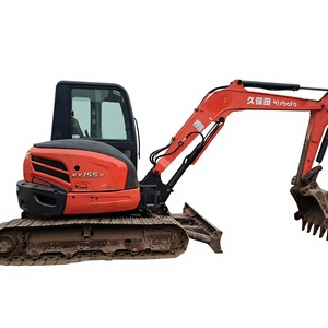 Excavadora Kubota KX155 en Buen Estado, Cucharón de 0.18m³, Excavadora Hidráulica Compacta para Construcción Agrícola - Product Image 1