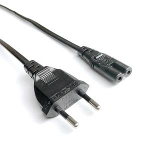 1,5 m Blanco Kema Keur Cable de alimentación de la UE con el interruptor de 2*0.75mm2 - Product Image 3