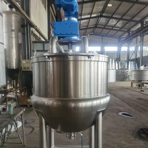ASME stamped 100 gallon double mixing Steam Jacketed Cooking Kettle in stock in CA