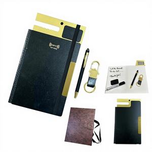 Carnet de notes promotionnel de luxe NFC, support mobile pour tableau blanc, personnalisation, fabrication artisanale en métal et cuir, le meilleur - Product Image 1