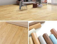 Revêtement de sol en PVC pleine largeur de 3 m, tapis antidérapant, résistant à l'usure et imperméable pour sols en béton domestiques