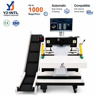 Máquina Ensacadora de Paquetes Automática Inteligente de Alta Velocidad con Control PLC, Etiquetado y Sellado para Envasado de Alimentos y Bebidas