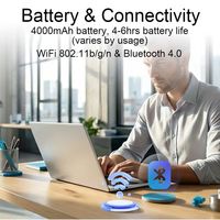 Computer Portatile con Schermo Touch 360 Gradi 11.6 Pollici Yoga Intel N3350 6GB 8GB RAM 128GB SSD 512GB Laptop PC per Studenti e Istruzione