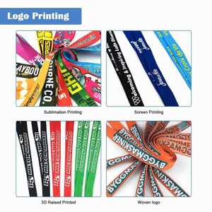 Factory Price <b>Polyester</b> Mobile Phone Strap Id Card Badge Holder Keychain <b>Lanyard</b> - Product Image 3