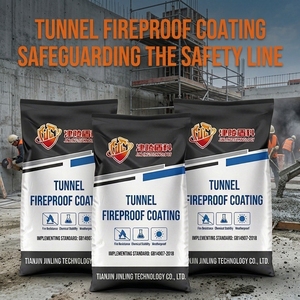 Rivestimento Spray Ignifugo per Tunnel, <span class=keywords><strong>Vernice</strong></span> Antincendio Sottile a Base d'Acqua, Ritardante di Fiamma e Isolante Termico - Product Image 4