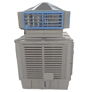 Refrigeratore d'aria evaporativo industriale a Volume d'aria variabile con diffusore a quattro lati con uscita aria a due lati